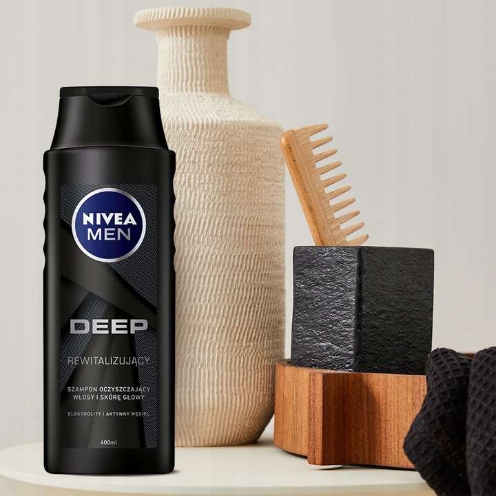 nivea men deep szampon skład