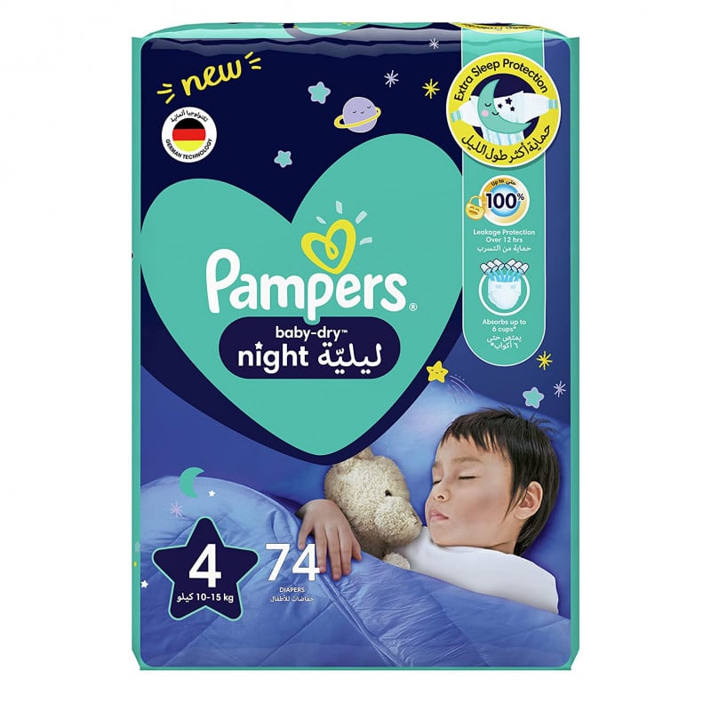 pampers active baby-dry 74 szt