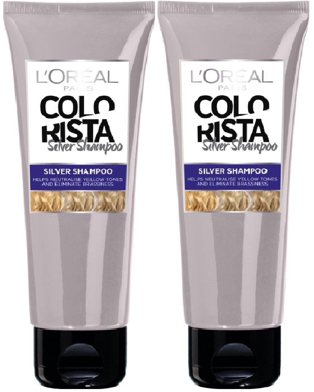 srebrny szampon loreal colorista