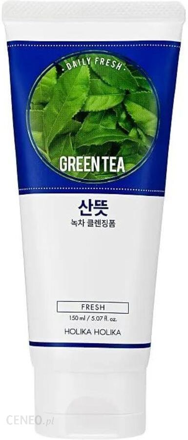 holika holika daily fresh green tea pianka do twarzy