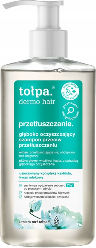 tołpa szampon do włosow przetłuszczających sie 250