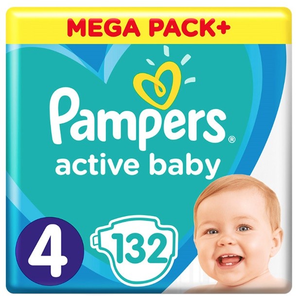 pampers active baby 4 132