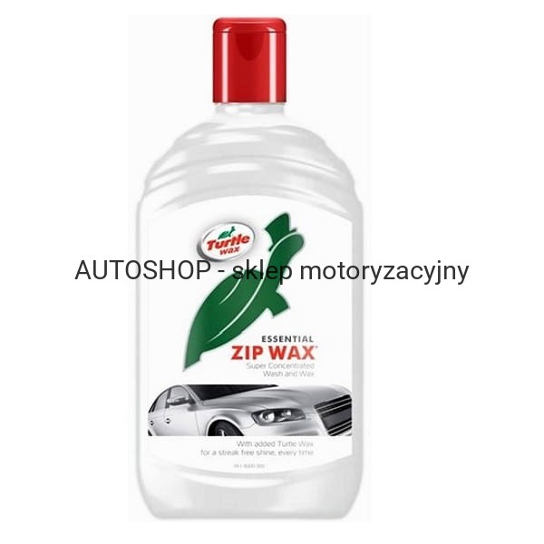 szampon samochodowy z woskiem turtle zip wax 1l