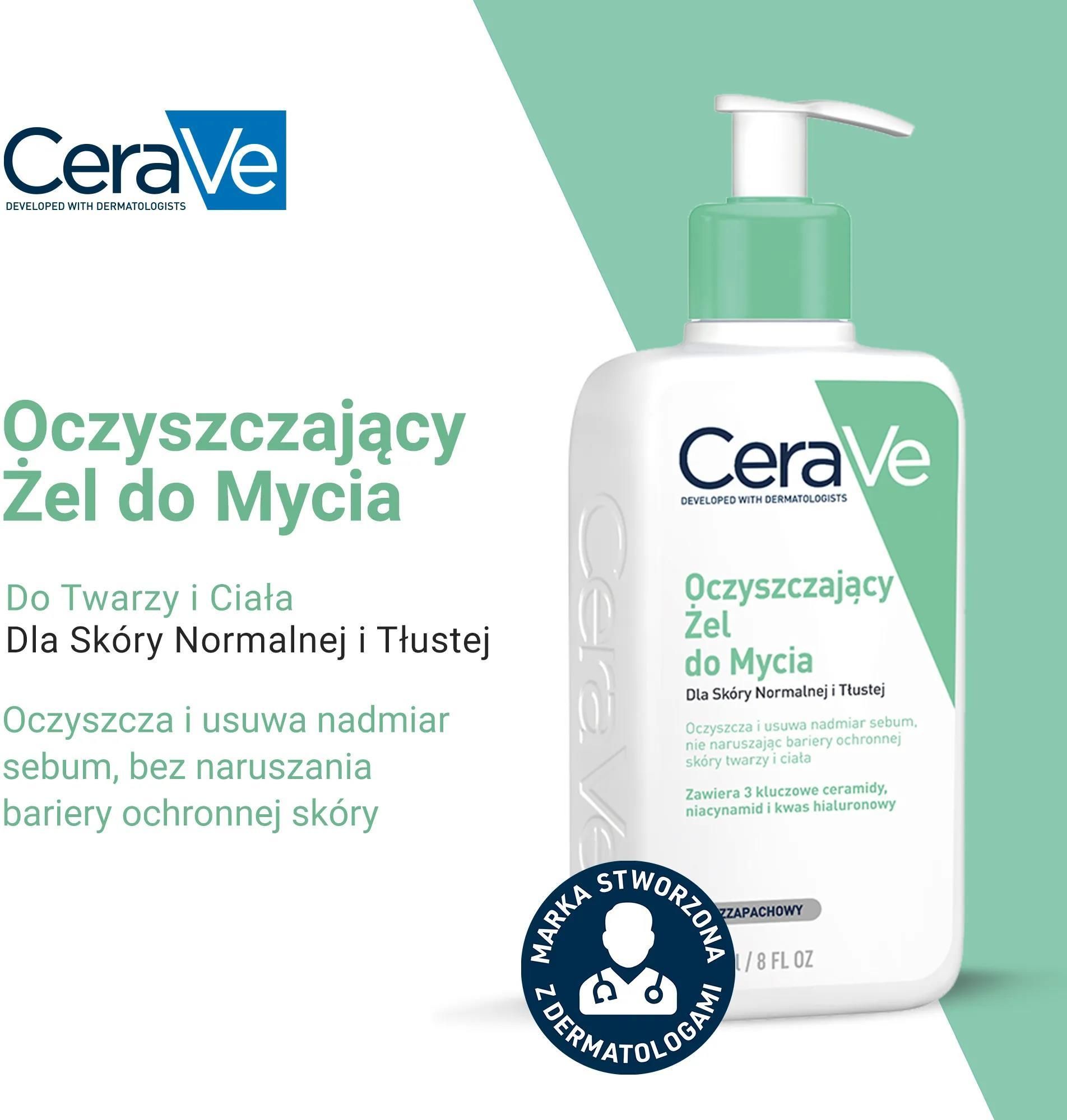 cerave oczyszczajacy zel