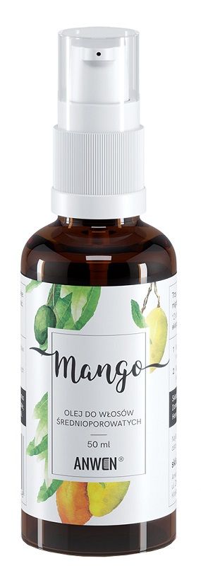 olejek mango do włosów średnioporowatych