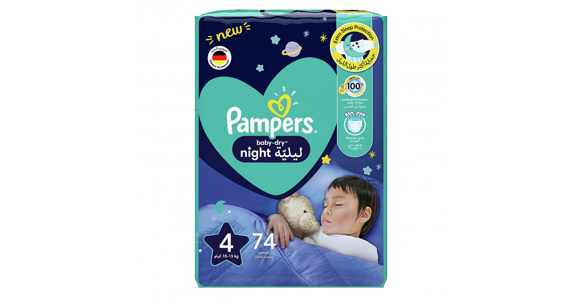 pampers active baby-dry 74 szt