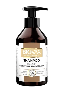 biovax szampon regenerujący argan koko