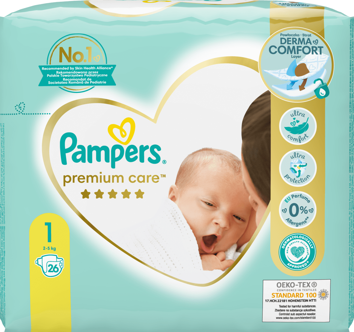 pieluchy pampers premium care 1 sklep