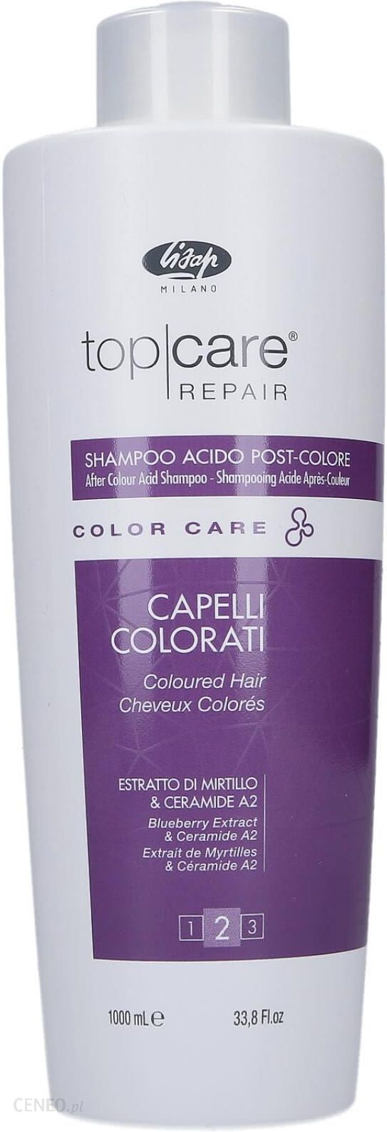 szampon do włosów farbowanych top care