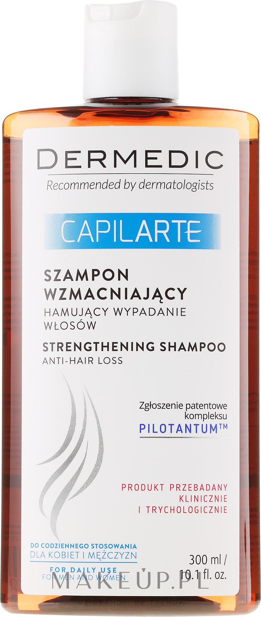 capilarte szampon wzmacniający hamujący wypadanie włosów opinie