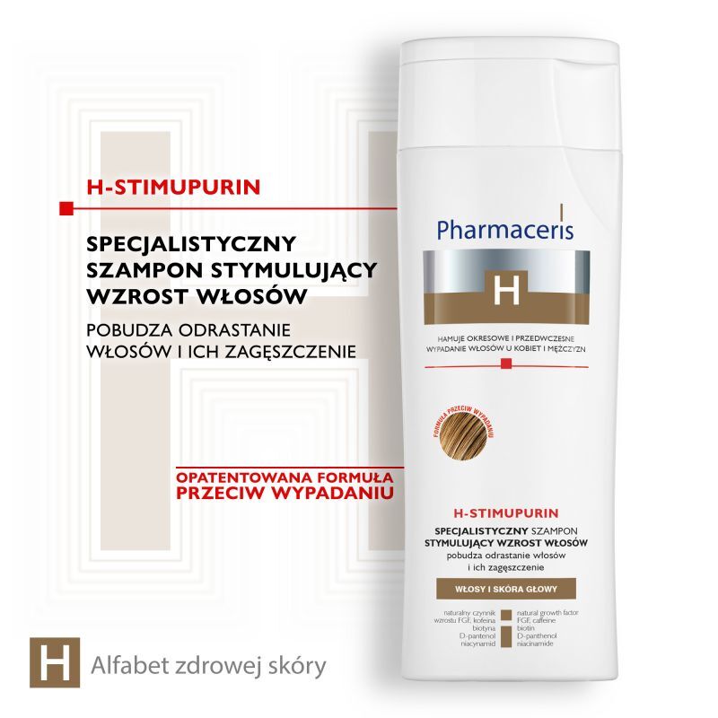 pharmaceris h stimupurin szampon przeciw wypadaniu włosów