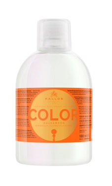 kallos color szampon do włosów farbowanych 1000ml