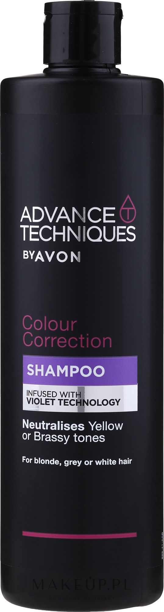 fioletowy szampon avon
