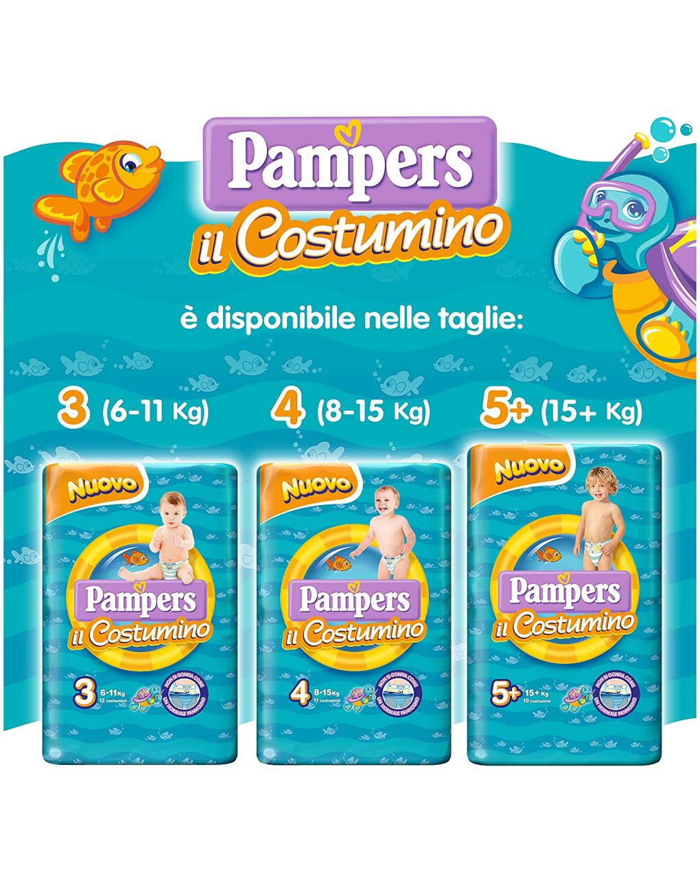 pampers costumino