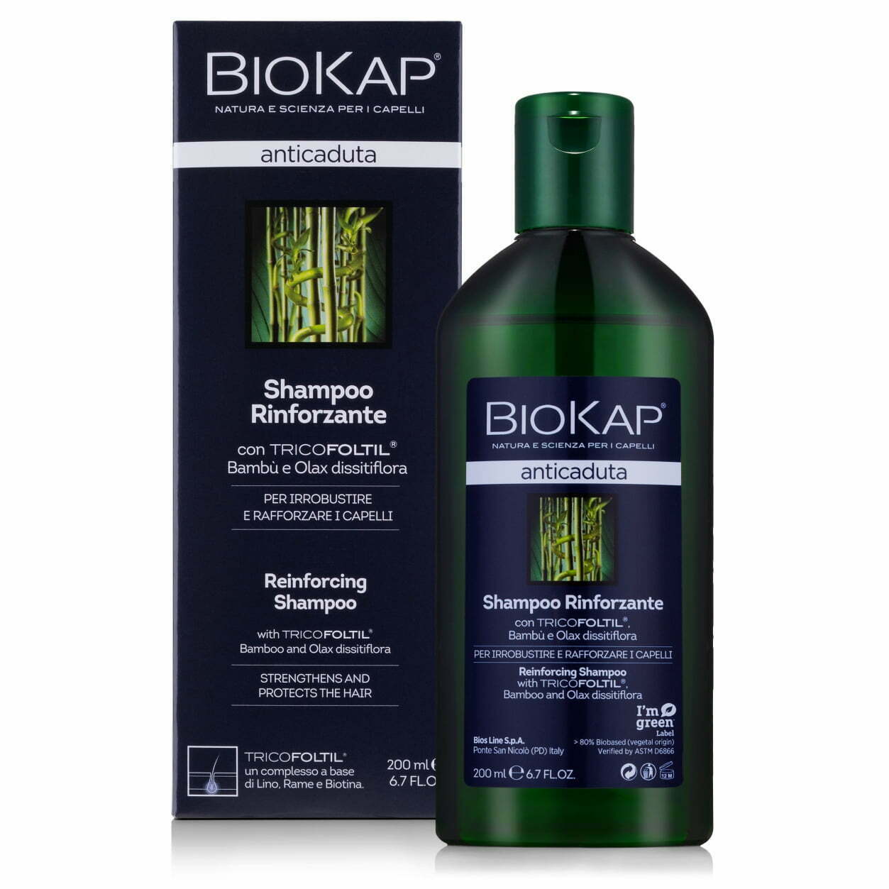 szampon na wypadanie włosów biokap
