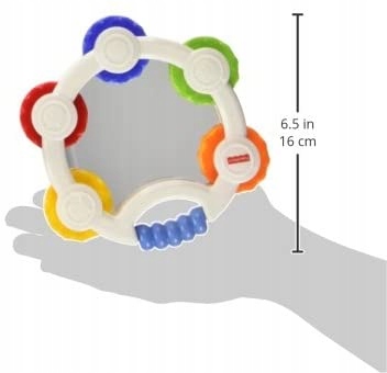 Tamburyn-grzechotka Fisher Price BLT37 dla niemowląt