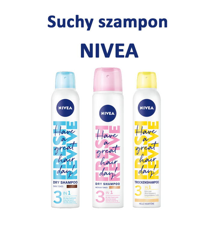 suchy szampon nivea opinie