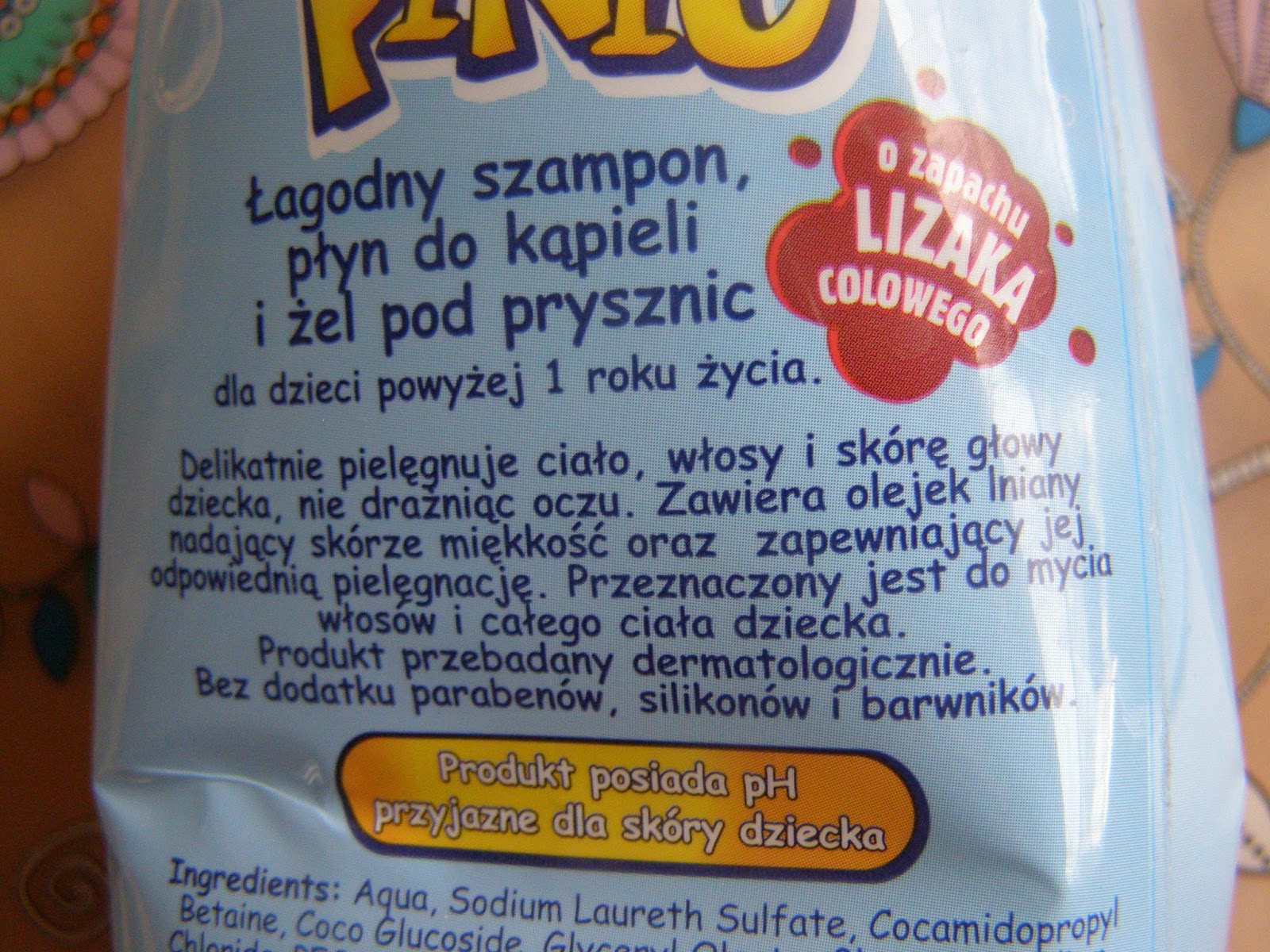 szampon pinio skład