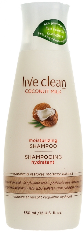 organic szampon z mlekiem kokosowym