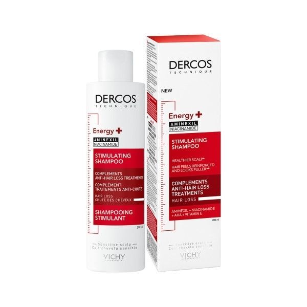 vichy dercos shampoo energising 200ml szampon do włosów dla kobiet