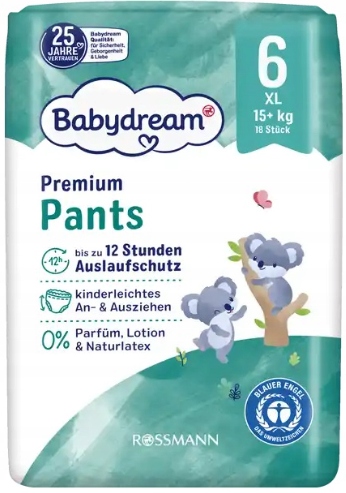 pieluchy babydream pants