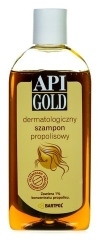 api gold dermatologiczny szampon propolisowy