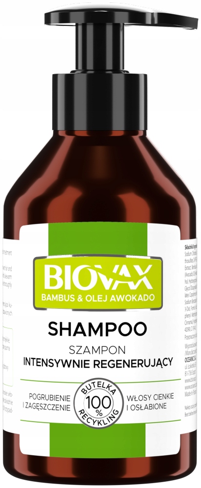 szampon bambus biovax opinie