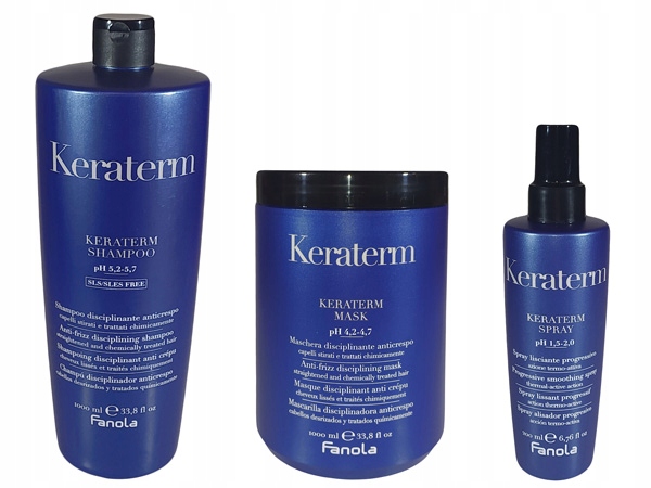 fanola keraterm szampon skład składniki produktu