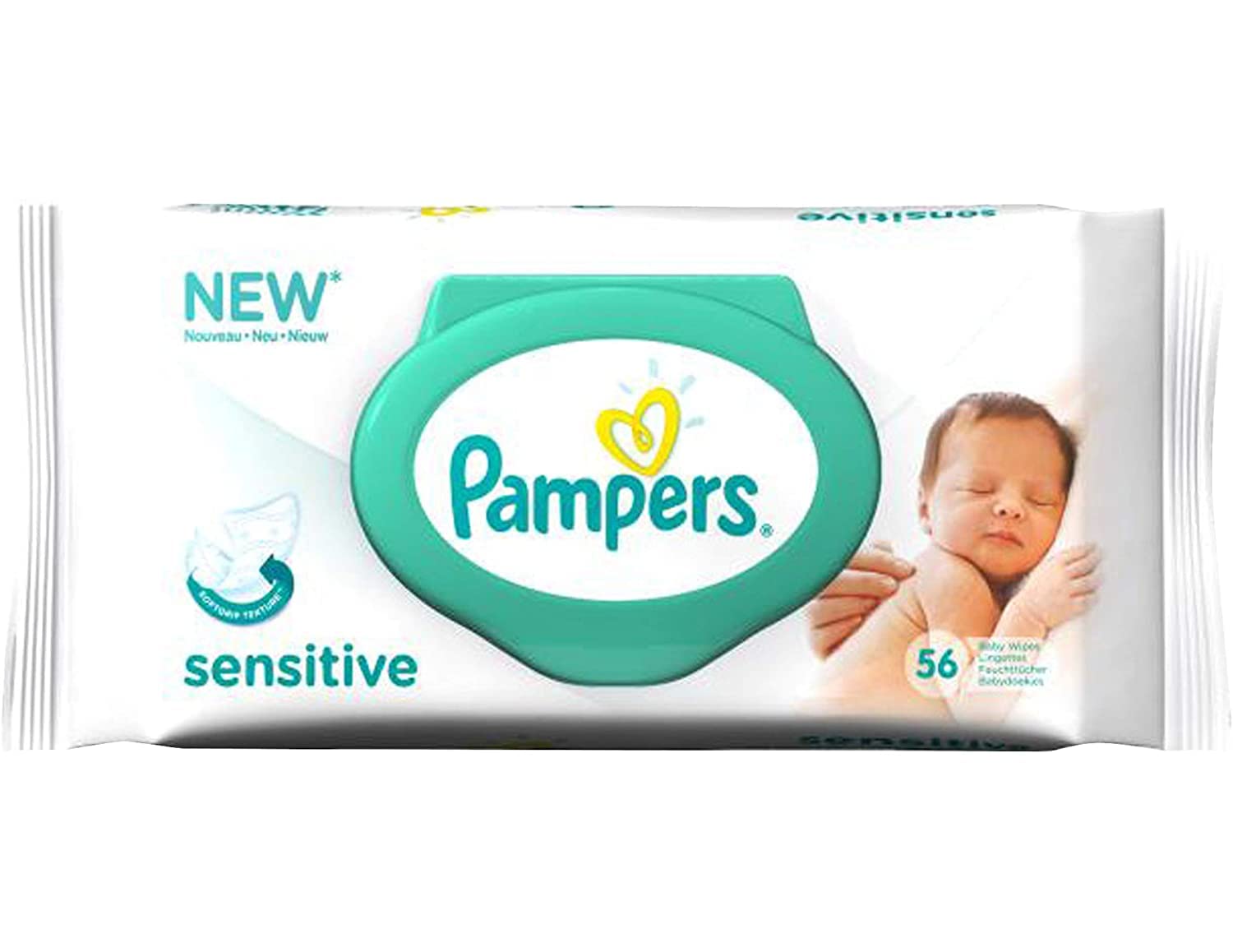 pampers new baby sensitive wipes