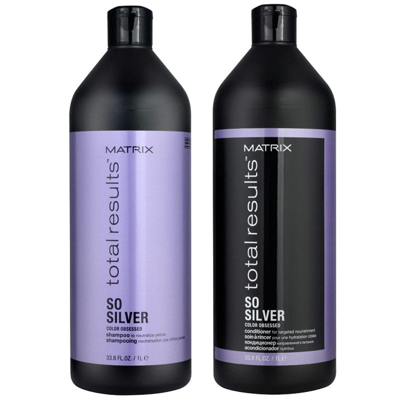 matrix color obsessed so silver szampon 1 l