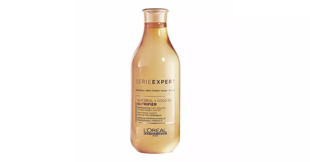 loreal farbowane nutrifier glycerol coco oil szampon
