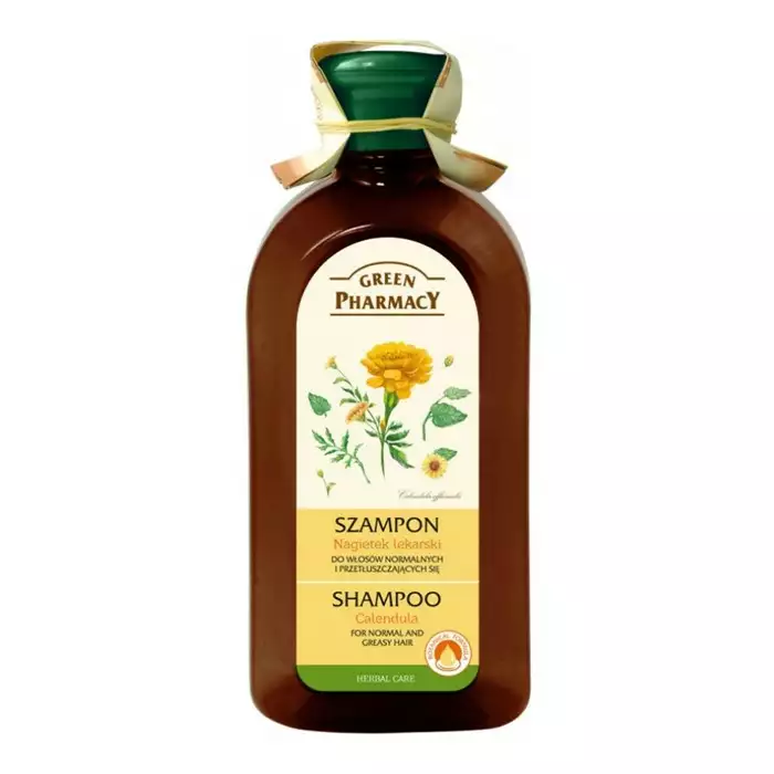 green pharmacy szampon nagietek lekarski włosy normalne przetłuszczające się