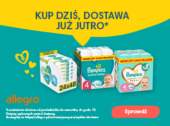 kupony promocyjne pampers allegro