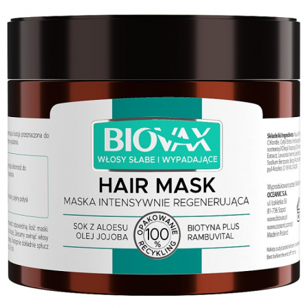 odżywka do włosów ze skłonnością do wypadania biovax