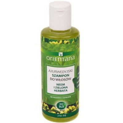 ajurwedyjski szampon z zieloną herbatą bez sls orientana 34 zł