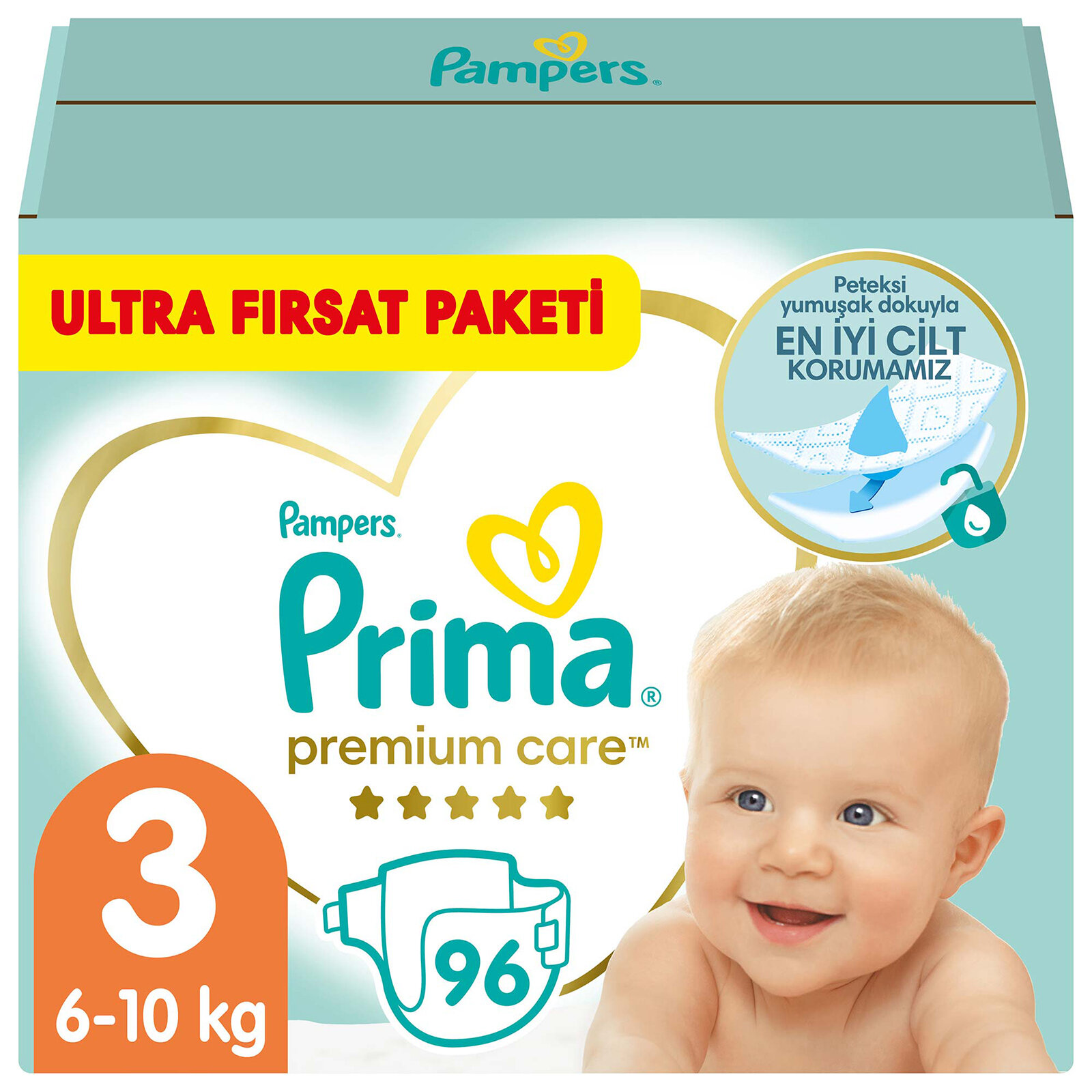 pampers premium care 3 6