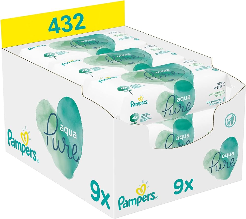 pampers pure water opinie