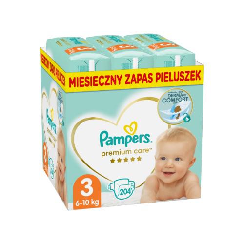 pamper premium care 3 204szt