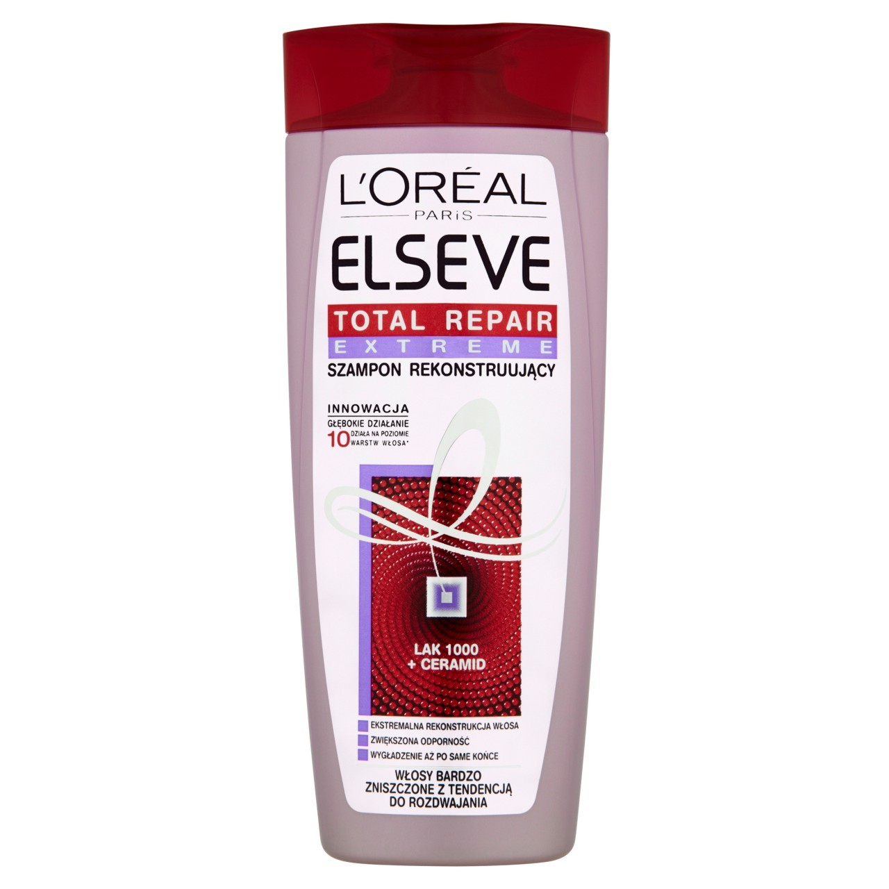 loreal elseve szampon do włosów total repair extreme opinie