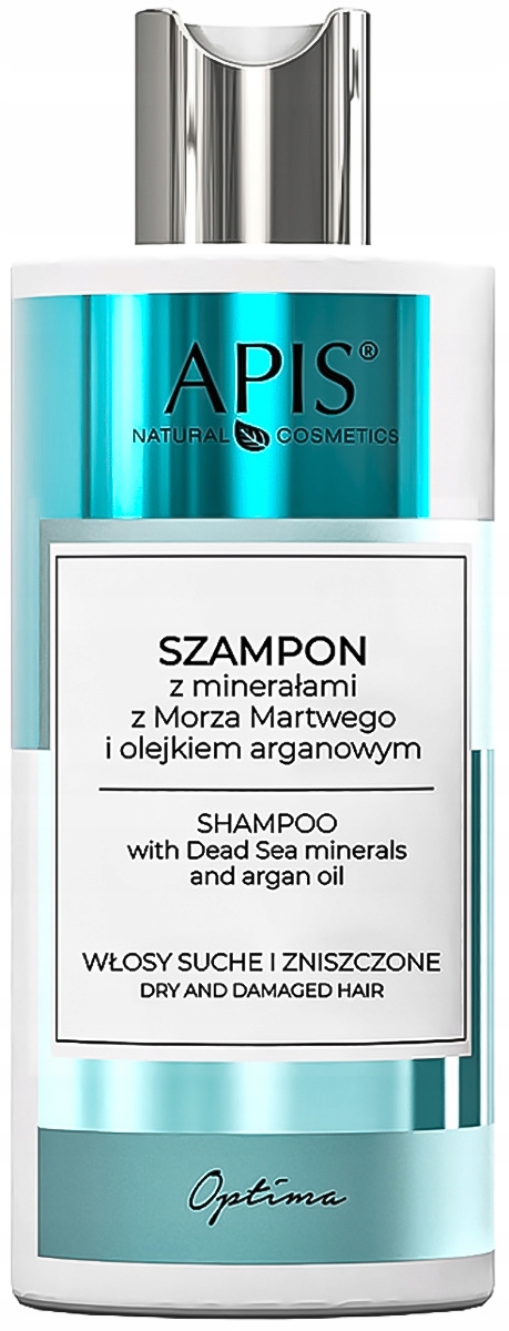 apis szampon z minerałami morza martwego i olejkiem arganowym