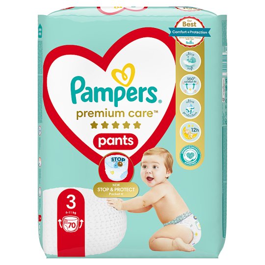 pampers pants 3 60 szt tesco