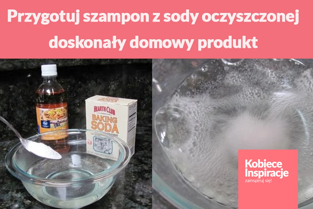 szampon z sody przepis