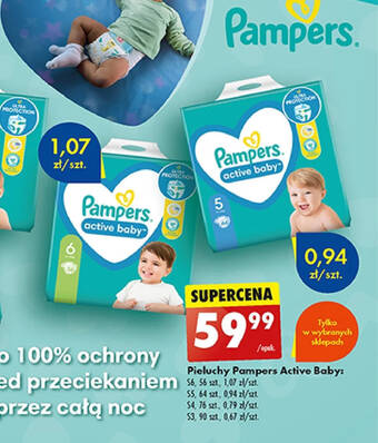 pampers active baby 6 promocja hebe