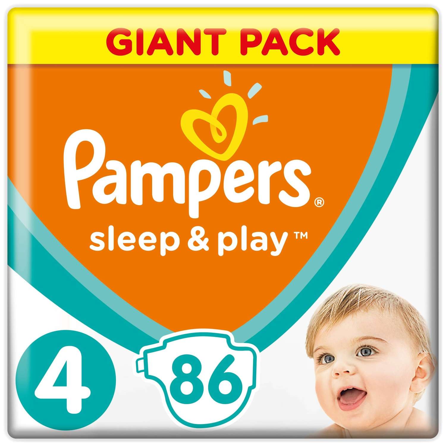 pampers play and sleep 4