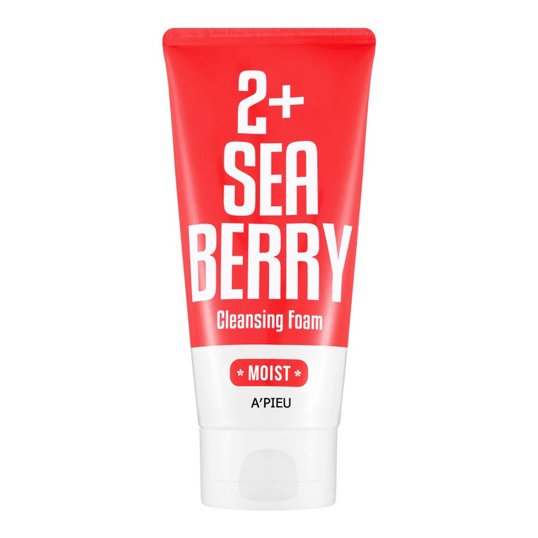 pianka do mycia twarzy moist seaberry 2+