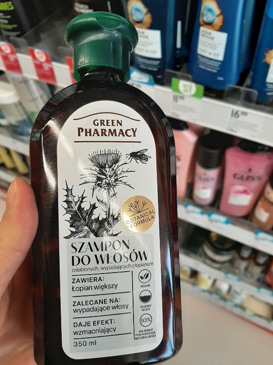 szampon do włosów żeń-szeń green pharmacy skład inci