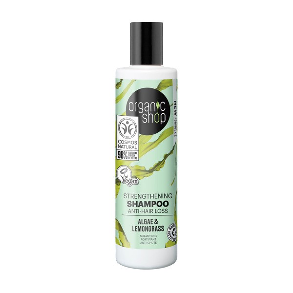 organic shop delikatnie pielęgnujący szampon do włosów winogrona i miód