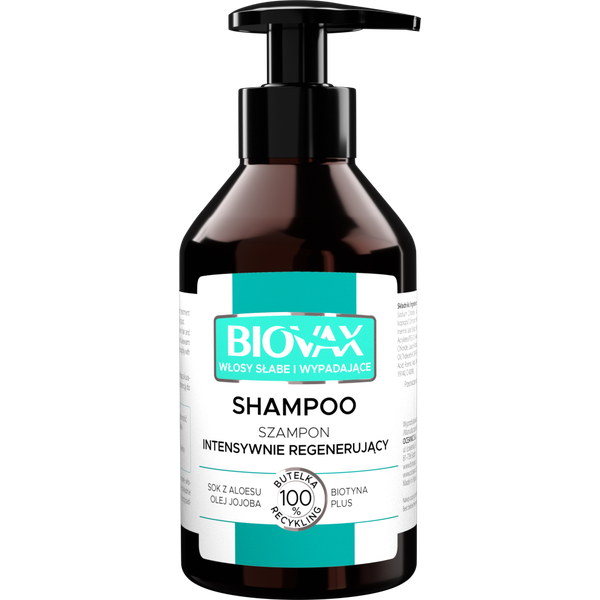 biowax szampon do włosów ze skłonnością do wypadania