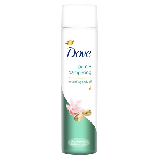 dove purely pampering nourishing body oil