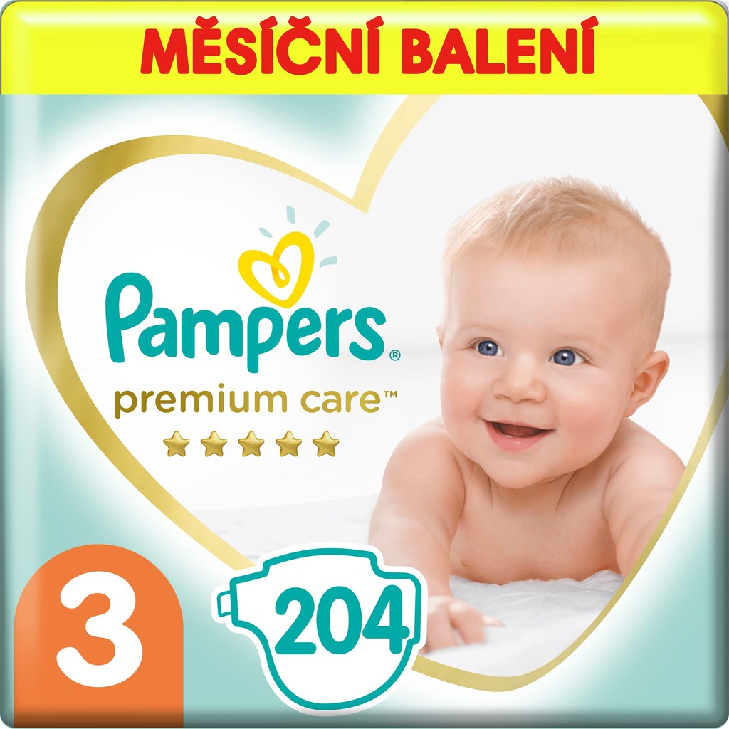 pampers premium care size 3 204